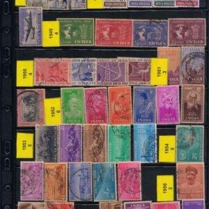 India Stamps Used Collection from 1947 to 2013