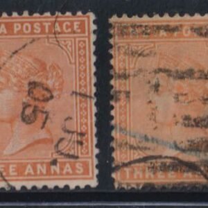 Queen Victoria Three anna used both shades