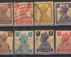 King George VI 1940 set of 14 Stamps used