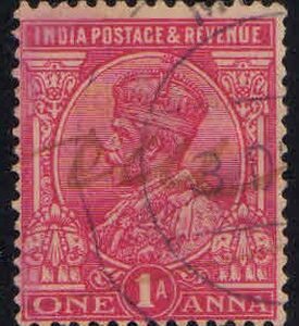 King George V 1910 (Single Star Watermark)