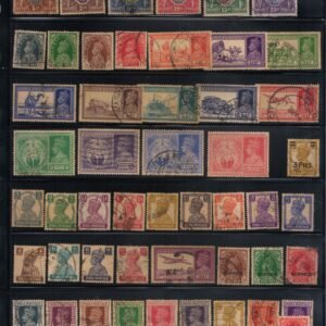 King George VI Stamps Complete Used Collection of 57 Stamps