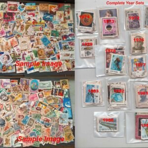 India 1600 Used & Different Includes Complete used year Sets