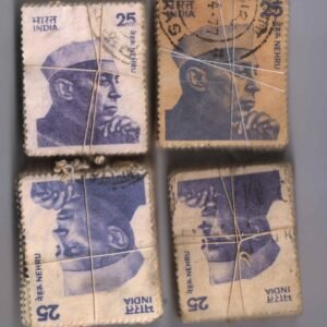 India Definitive Bundles Used 1976 Jawaharlal Nehru Large x 400 stamps
