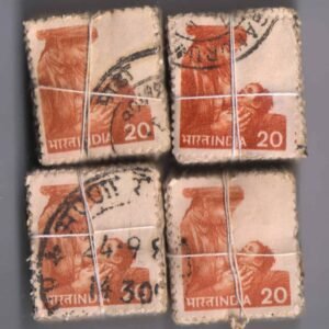 India Definitive Bundles Used 1981 Child Health x 400 stamps