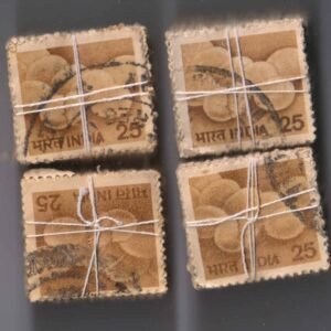 India Definitive Bundles Used 1979 Poultry (Eggs) x 400 stamps