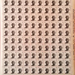 India Definitive 1988 Mahatma Gandhi 60p MNH Sheet of 100 Stamps