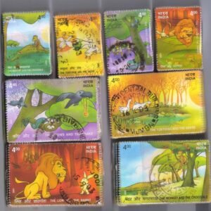 India Used Commemorative 2001 Panchatantra Stamps  x 100 Sets