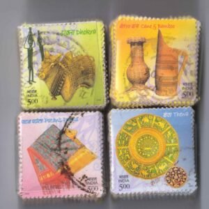 India Used Commemorative 2002 Handicrafts of India Stamps x 100 Sets