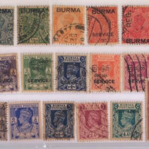 burma 1939 stamps