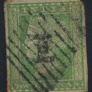 East India  Lithograph 1854 Two Anna Green Condition: Cut into Outer Frames