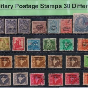 India Military Stamps 30 Different Stamps