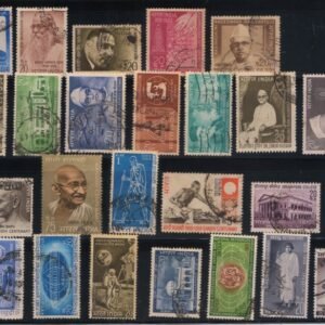 India 1969 used year Set of 24 Stamps