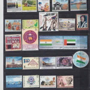 India 2022 MNH Complete Year set of 39 Stamps