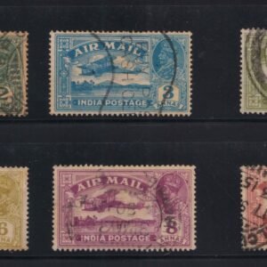 King George V 1929 Airmail used set of 6 Stamps