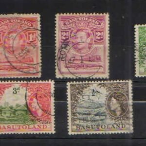 Basutoland 8 Different used Stamps